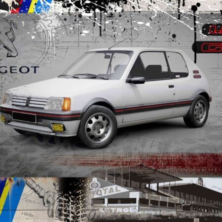 205 GTI White Dollart