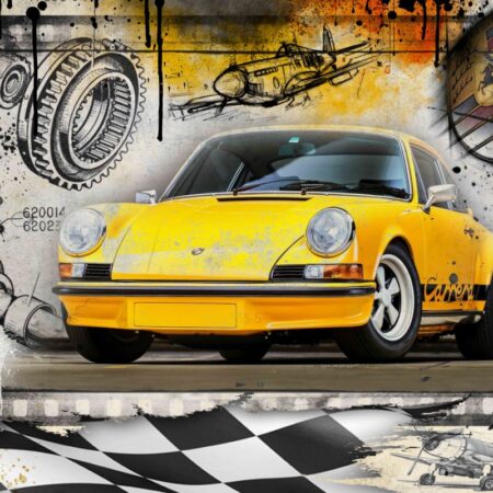 911 Plane Yellow
