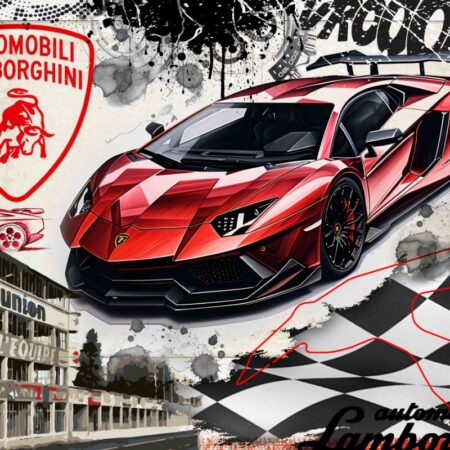 Lambo Red Dollart