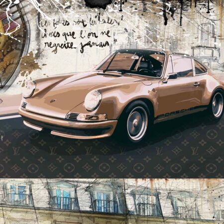 Porsche 911 Gold Dollart