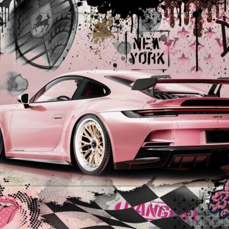 Porsche Pink Girly