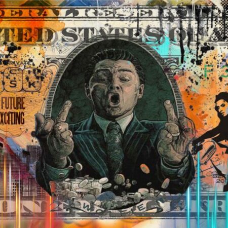 Dollar Bitcoin Color