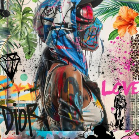 Girl Fast And Full Art