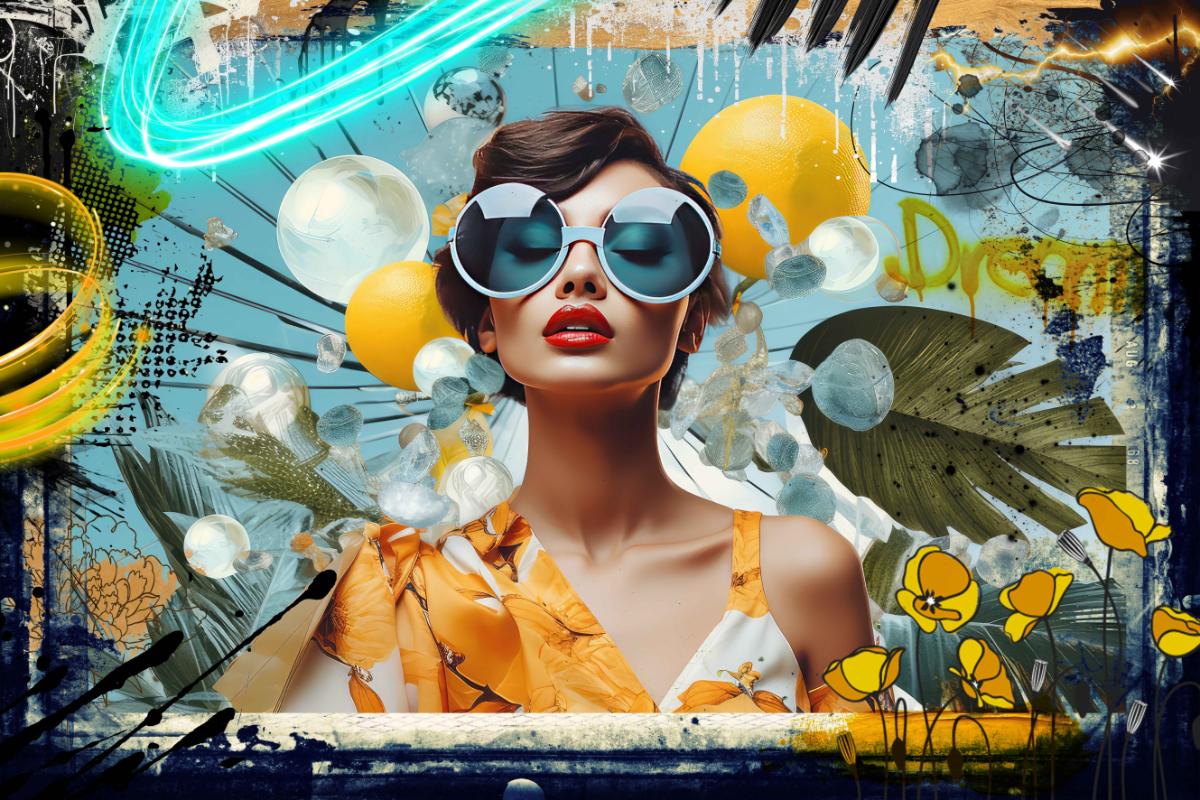 Yellow Colors Girl